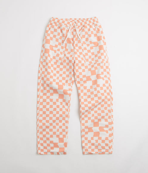 Service Works Printed Chef Pants - Salmon Checker