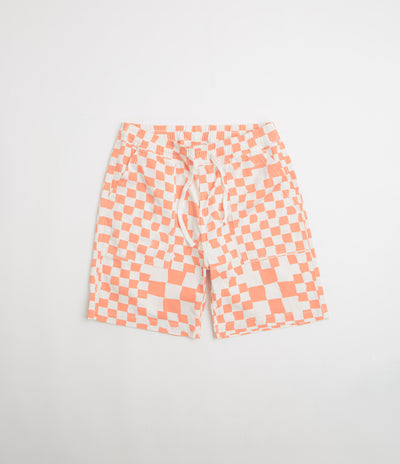 Service Works Printed Chef Shorts - Salmon Checker