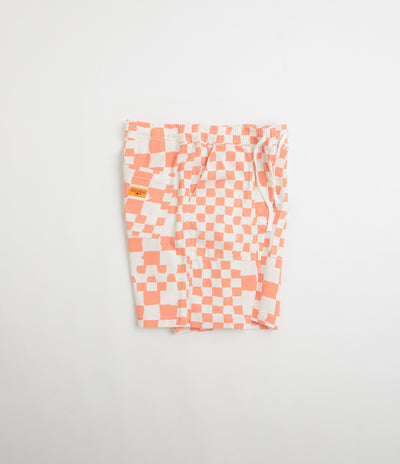 Service Works Printed Chef Shorts - Salmon Checker