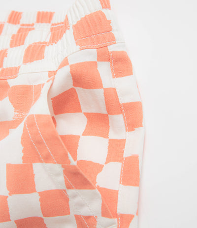 Service Works Printed Chef Shorts - Salmon Checker