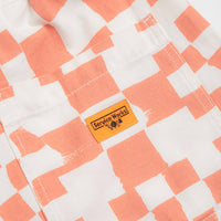 Service Works Printed Chef Shorts - Salmon Checker thumbnail