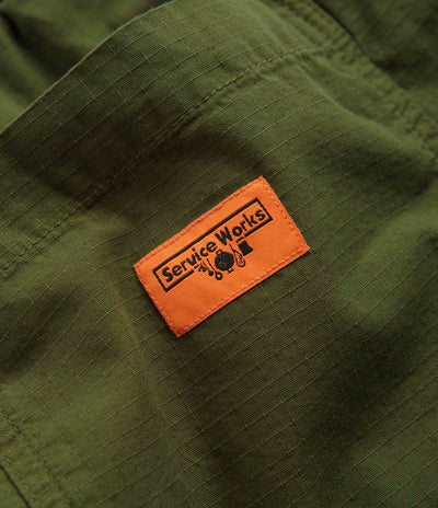 Service Works Ripstop Chef Pants in Pesto