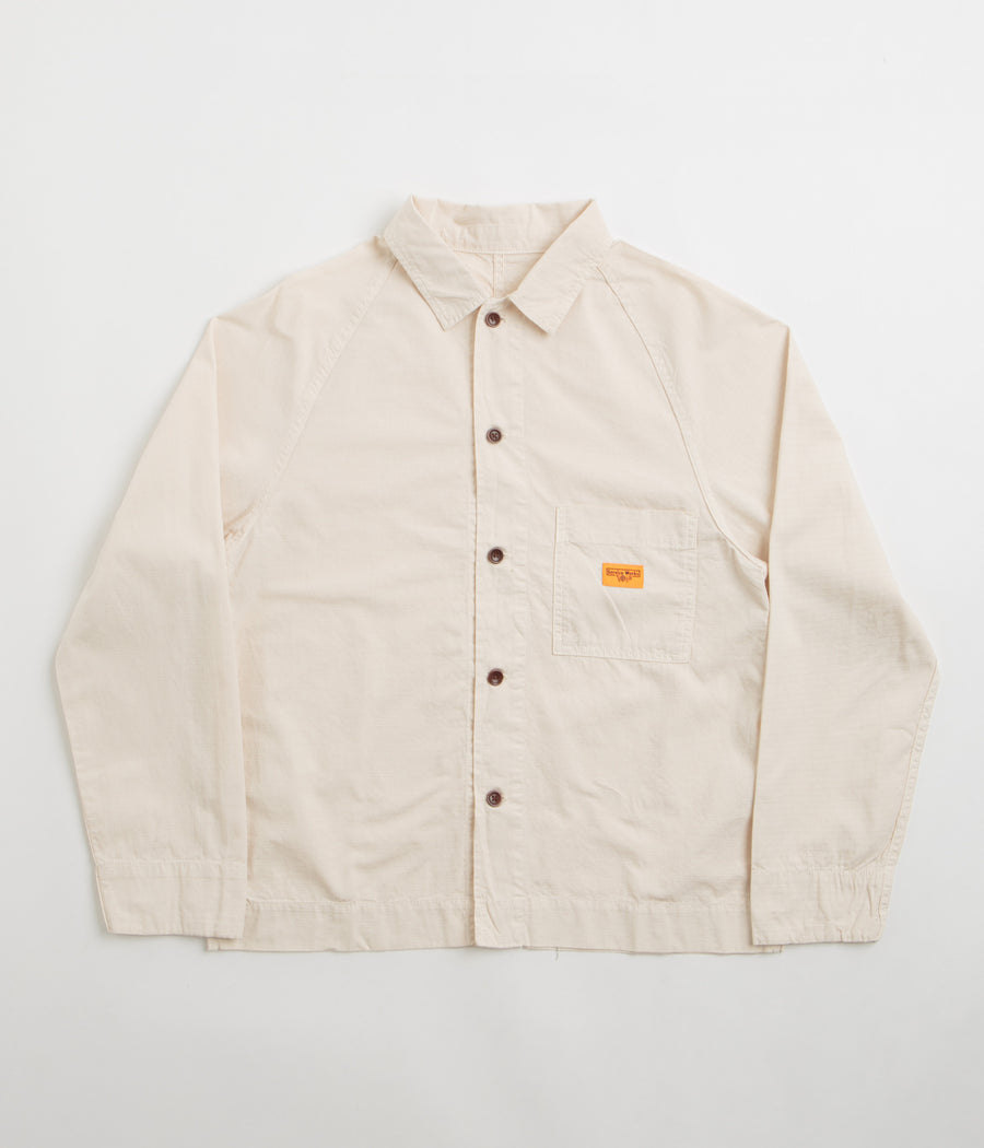 Service Works Ripstop FOH Jacket in Bone