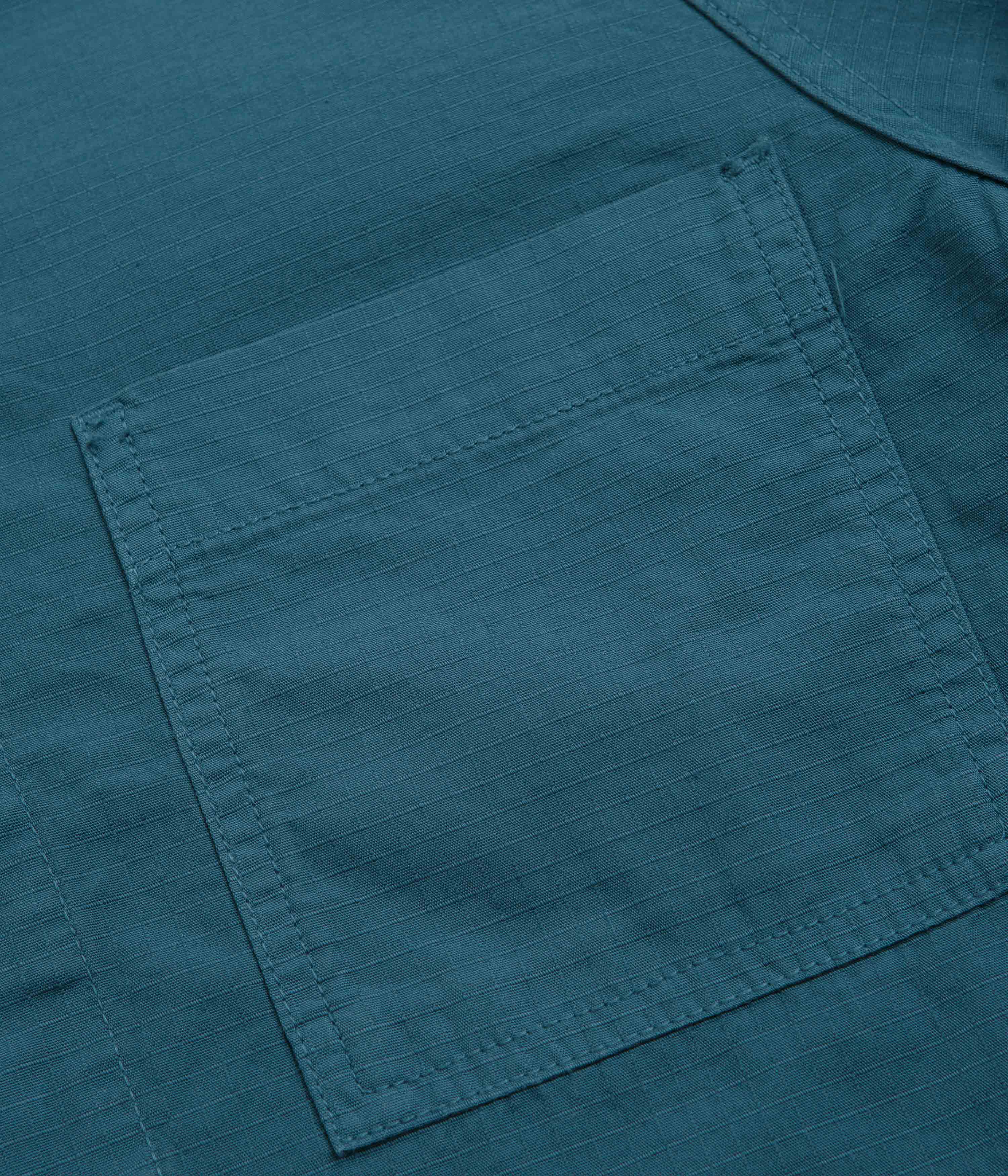Service Works Ripstop FOH Jacket - Ocean | Flatspot