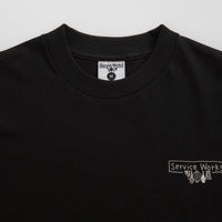 Service Works Scribble Logo T-Shirt in Black thumbnail