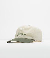 Service Works Script Surf Cap in Off White and Olive