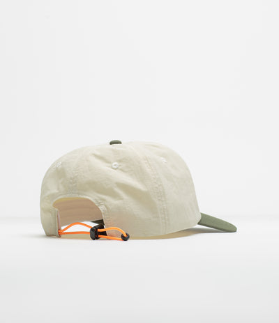 Service Works Script Surf Cap in Off White and Olive