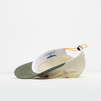 Service Works Script Surf Cap in Off White and Olive thumbnail