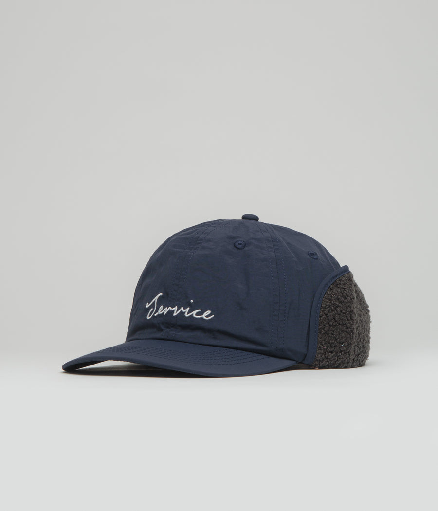 Service Works Script Trapper Cap in Navy