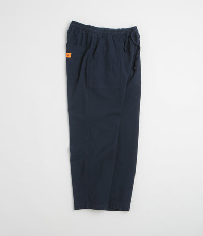 Service Works Seersucker Chef Pants in Dark Navy