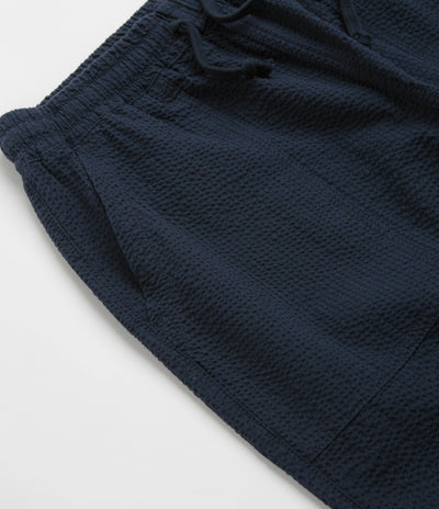 Service Works Seersucker Chef Pants in Dark Navy