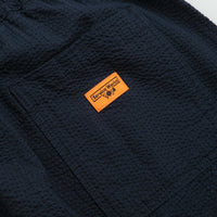 Service Works Seersucker Chef Pants in Dark Navy thumbnail