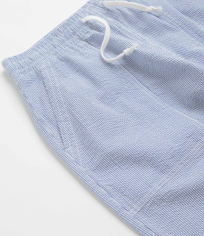 Service Works Seersucker Chef Pants in Navy Stripe