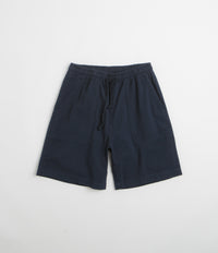 Service Works Seersucker Chef Shorts in Dark Navy