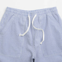 Service Works Seersucker Chef Shorts - Navy Stripe thumbnail