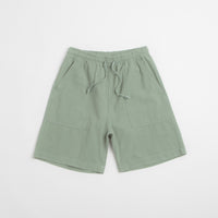 Service Works Seersucker Chef Shorts - Sage thumbnail