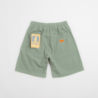 Service Works Seersucker Chef Shorts - Sage thumbnail