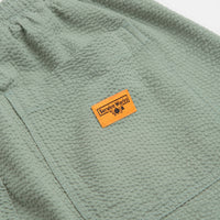 Service Works Seersucker Chef Shorts - Sage thumbnail