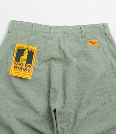 Service Works Seersucker Part Timer Pants - Sage