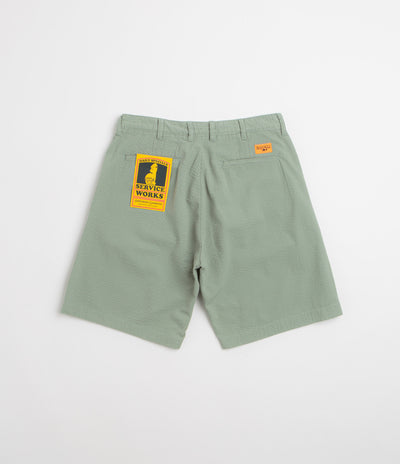 Service Works Seersucker Part Timer Shorts - Sage
