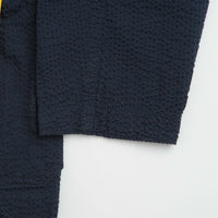 Service Works Seersucker Server Suit Jacket - Dark Navy thumbnail