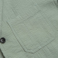 Service Works Seersucker Server Suit Jacket - Sage thumbnail