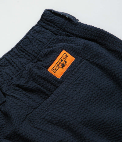 Service Works Seersucker Waiter Pants - Dark Navy