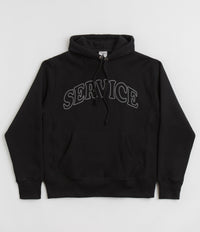Service Works Service Arch Logo Hoodie in Black