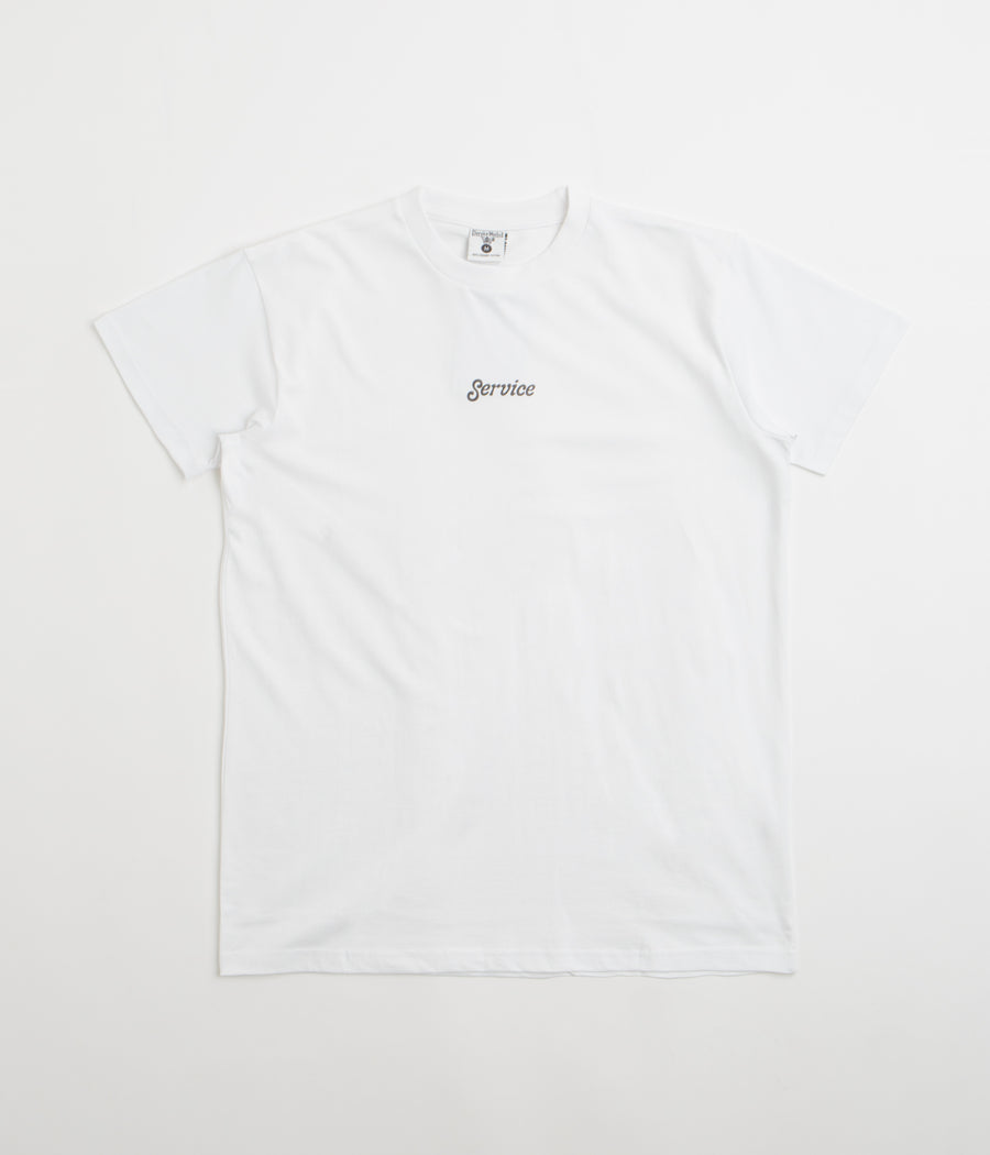 Service Works Service Logo T-Shirt in White
