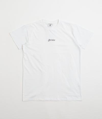 Service Works Service Logo T-Shirt in White