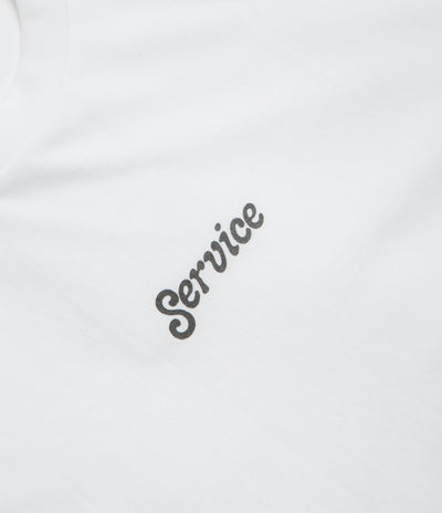 Service Works Service Logo T-Shirt in White