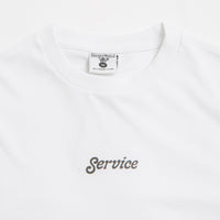 Service Works Service Logo T-Shirt in White thumbnail