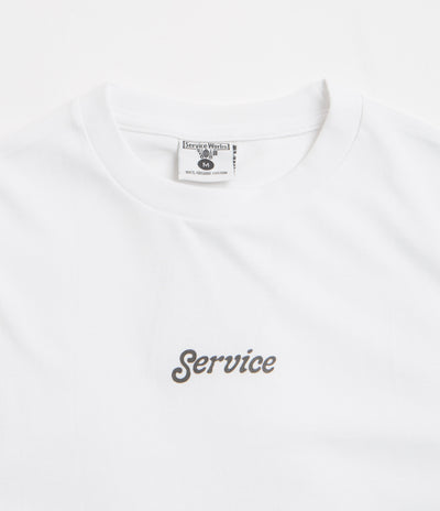 Service Works Service Logo T-Shirt in White