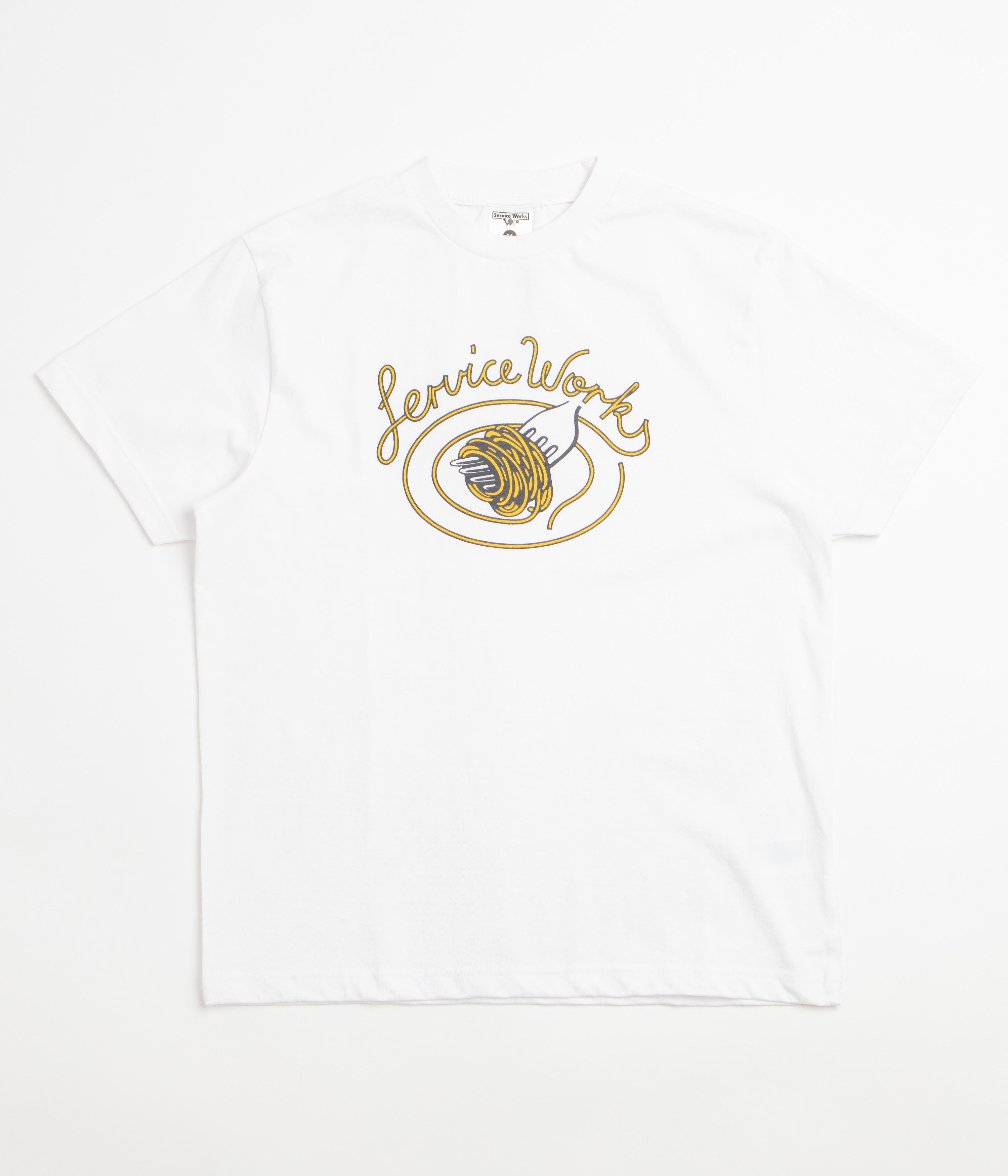 Service Works Spaghetti T-Shirt - White
