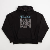 Service Works Spiral Hoodie in Black thumbnail