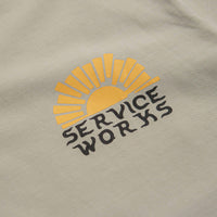 Service Works Sunny Side Up T-Shirt in Stone thumbnail