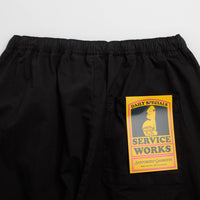 Service Works Tech Twill Easy Chef Pants - Black thumbnail