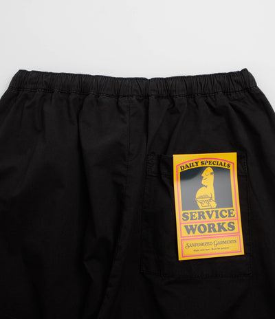 Service Works Tech Twill Easy Chef Pants - Black