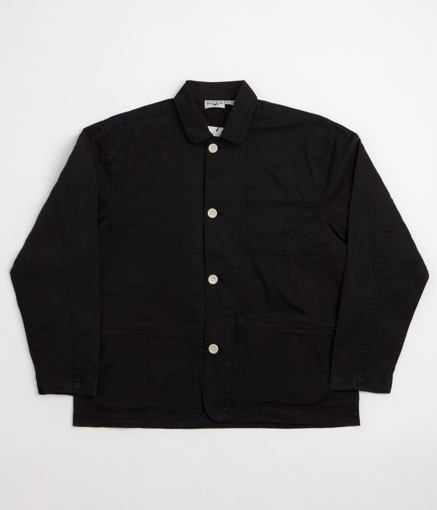 Service Works Tech Twill Easy Chef Shirt - Black