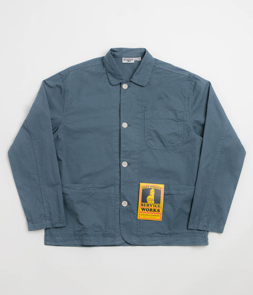 Service Works Tech Twill Easy Chef Shirt - Slate