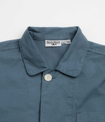 Service Works Tech Twill Easy Chef Shirt - Slate