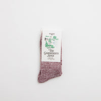 Service Works The Gardener's Socks - Burgundy thumbnail