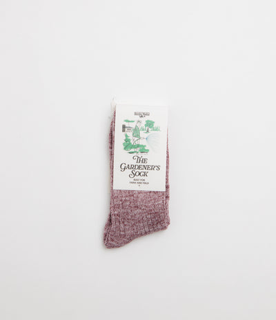Service Works The Gardener's Socks - Burgundy