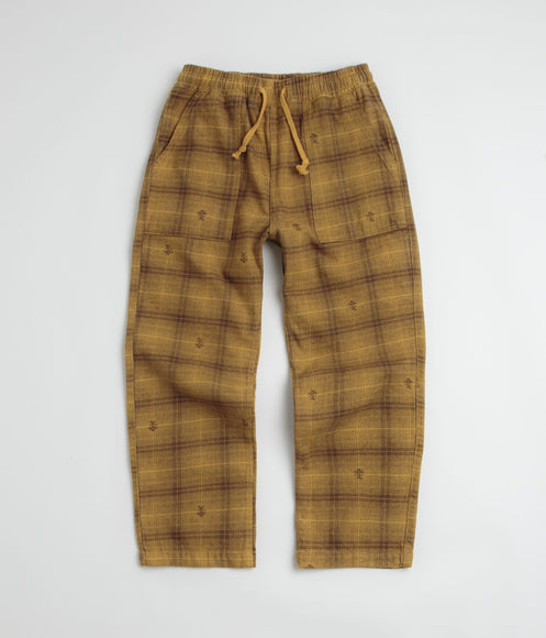 Service Works Thistle Plaid Chef Pants - Ochre