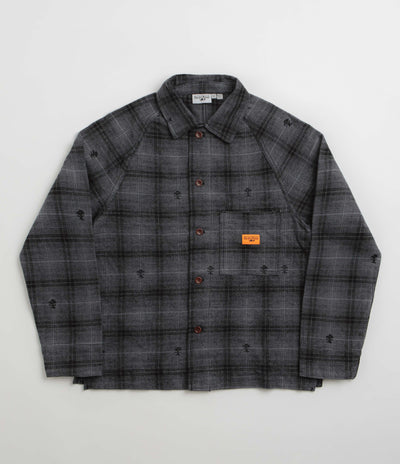 Service Works Thistle Plaid FOH Jacket - Black