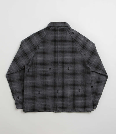 Service Works Thistle Plaid FOH Jacket - Black