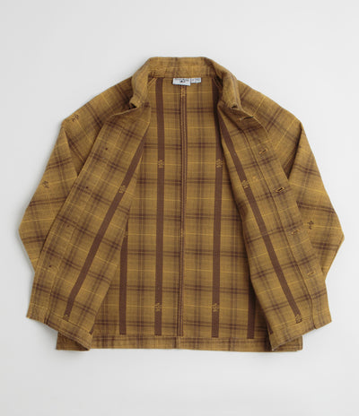 Service Works Thistle Plaid FOH Jacket - Ochre