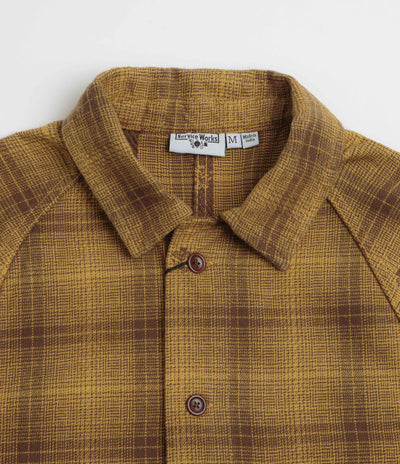 Service Works Thistle Plaid FOH Jacket - Ochre