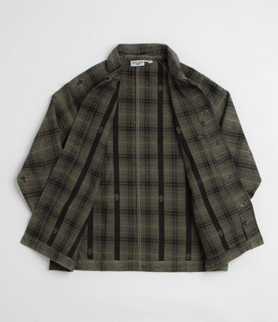 Service Works Thistle Plaid FOH Jacket in Olive