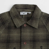 Service Works Thistle Plaid FOH Jacket in Olive thumbnail